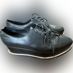 Opening Ceremony Platform Oxford, black size 6 1/2